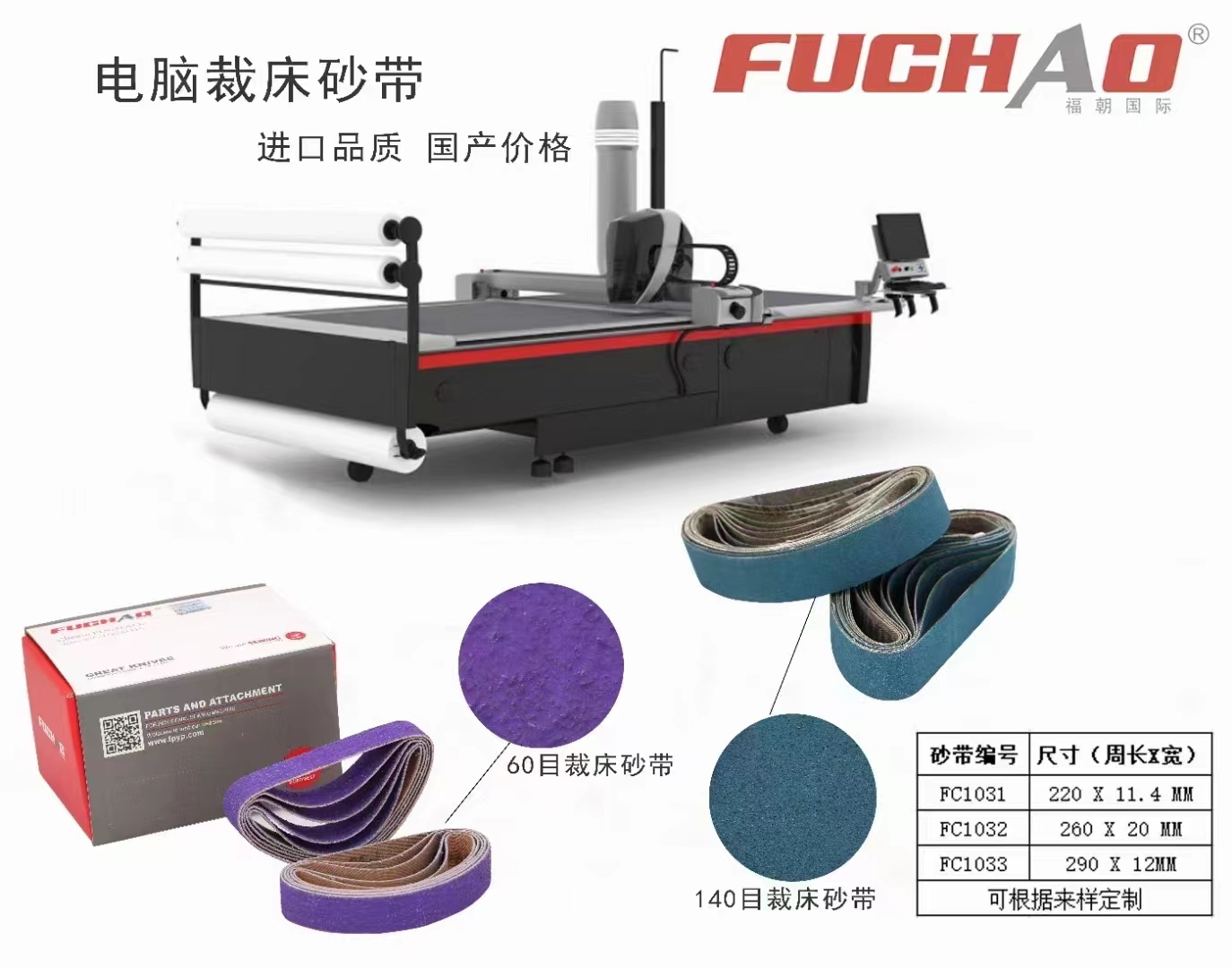 Computer cutting belt